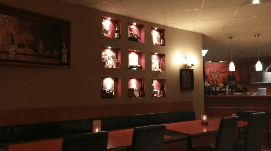 Im Restaurant Molino